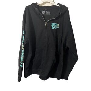 Speed Society Rigor Mortis 1 of 200 Zip Up Hoodie Black Size 3XL